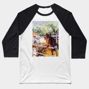 A Rustic Stable in La Alpujarra Baseball T-Shirt